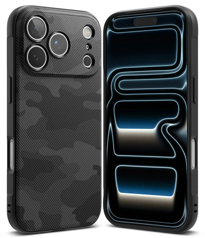 iPhone 17 Pro Max Case Cover | Onyx Series | Camo Black