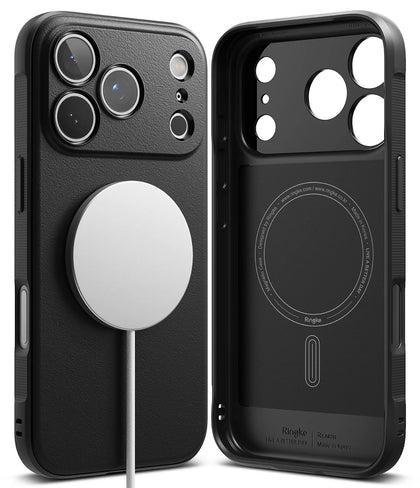iPhone 17 Pro Max Case Cover | Onyx Magnetic Series | Black