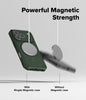 iPhone 17 Pro Max Case Cover | Rugged Gear Magnetic Series | Dark Green