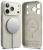 iPhone 17 Pro Max Case Cover | Silicone Magnetic Series | Stone