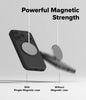 iPhone 17 Pro Max Case Cover | Silicone Magnetic Series | Black