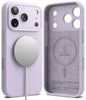 iPhone 17 Pro Max Case Cover | Silicone Magnetic Series | Light Purple