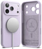 iPhone 17 Pro Max Case Cover | Silicone Magnetic Series | Light Purple