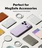 iPhone 17 Pro Max Case Cover | Silicone Magnetic Series | Light Purple