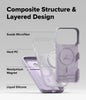 iPhone 17 Pro Max Case Cover | Silicone Magnetic Series | Light Purple