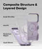 iPhone 17 Pro Max Case Cover | Silicone Magnetic Series | Light Purple