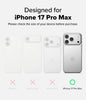 iPhone 17 Pro Max Screen Protector | Easy Slide Tempered Glass | 2 Pack, W Installation Jig