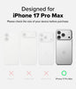 iPhone 17 Pro Max Case Cover | Fusion X Series | Black