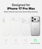 iPhone 17 Pro Max Case Cover | Fusion X Series | Black