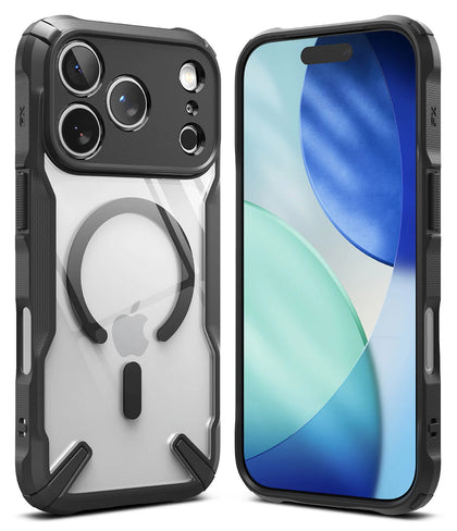 iPhone 17 Pro Max Case Cover | Fusion X Magnetic Series | Black