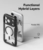 iPhone 17 Pro Max Case Cover | Fusion X Magnetic Series | Black