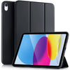 iPad 10th Gen 2022 10.9'' Magnetic Smart Stand Case Slim Matte Back Cover -Black