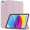 iPad 10th Gen 2022 10.9'' Magnetic Smart Stand Case Slim Matte Back Cover - Pink