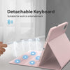 Bluetooth Keyboard With Case Cover Mouse For iPad 10th Gen 2022 10.9'' - Pink