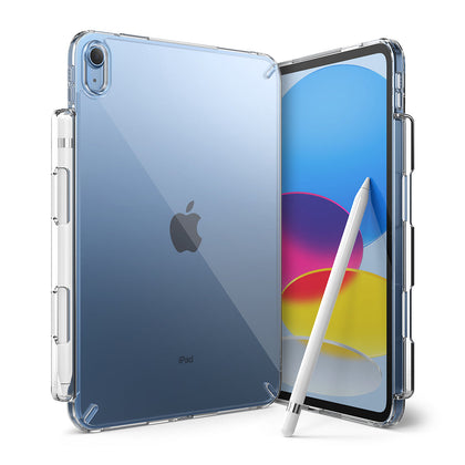 iPad 11th Generation Case A16, 2025 and iPad 10th Generation with Pen/Pencil Holder Cover 2022 |Fusion Case|Clear