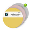 Silicone Trivet Mats 22cm – Multicolor (2-Pack)