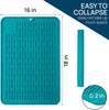 Dish Drying Mat 30x20cm – Dark Blue (2-Pack)