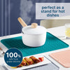 Dish Drying Mat 30x20cm – Dark Blue (2-Pack)
