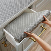 Shelf Liner 30x200cm – Grey (2 Rolls)