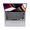 Premium Ultra Thin Keyboard Cover | MacBook Air 13 inch 2021 2020 Model A2179 A2337 M1 Chip | [US Layout] Black