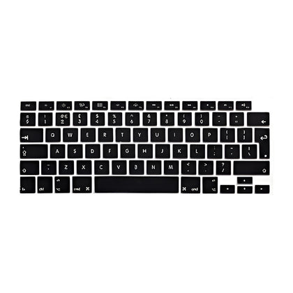 Premium Ultra Thin Keyboard Cover | MacBook Air 13 inch 2021 2020 Model A2179 A2337 M1 Chip | [UK Layout] Black
