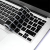 Premium Ultra Thin Keyboard Cover | MacBook Air 13 inch 2021 2020 Model A2179 A2337 M1 Chip | [UK Layout] Black