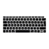 Premium Ultra Thin Keyboard Cover | MacBook Air 13 inch with Touch ID Retina Display, A1932, 2018 |[UK Layout] Black