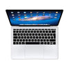 Premium Ultra Thin Keyboard Cover | MacBook Air 13 inch with Touch ID Retina Display, A1932, 2018 |[UK Layout] Black