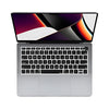 Premium Ultra Thin Keyboard Cover | MacBook Air 13 inch with Touch ID Retina Display A1932, 2018 | [US Layout] Black