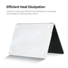 Slim Matte Case Combo | MacBook Pro 13 inch A1706, A1708, A1989, A2159, A2289, A2251, A2338, 2016, 2018-2020 Hard Shell Case with Keyboard Cover & Screen Protector | White