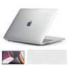 Slim Crystal Hard Case Combo | MacBook Pro 13 inch A1706, A1708, A1989, A2159, A2289, A2251, A2338, 2016, 2018-2020 – Hard Shell with Keyboard Cover & Screen Protector | Clear