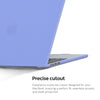Slim Matte Case Combo | MacBook Pro 14 inch A2442, A2779, A2918, A2992 2021 A3112, A3185, A3401 M4 2024 Hard Shell Case with Keyboard Cover & Screen Protector | Serenity Blue