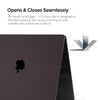 Ultra-thin Super Crystal Case Combo | MacBook Pro 14 inch A2442, A2779, A2918, A2992 2021 A3112, A3185, A3401 M4 2024 Hard Shell Case with Keyboard Cover & Screen Protector | Black