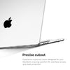Ultra-thin Super Crystal Case Combo | MacBook Pro 14 inch A2442, A2779, A2918, A2992 2021 A3112, A3185, A3401 M4 2024 Hard Shell Case with Keyboard Cover & Screen Protector | Clear
