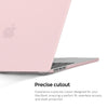 Slim Matte Case Combo | MacBook Air 15 inch A2941 M2 2023, A3114 M3 2024 Hard Shell Case with Keyboard Cover & Screen Protector | Pink