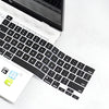 Premium Ultra Thin Keyboard Cover| MacBook Pro 16 inch A2141/2019 2020 New Pro 13.3 inch A2338 M1/A2251/A2289 with Touch Bar & Touch ID | [US Layout] Black