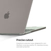 Slim Matte Case Combo | MacBook Pro 16 inch A2485 M1 2021 A2780 M2 A2991 M3 2023 A3403, A3186 M4 2024 Hard Shell Case with Keyboard Cover & Screen Protector | Grey