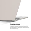 Slim Candy Case Combo | MacBook Pro 16 inch A2485 M1 2021 A2780 M2 A2991 M3 2023 A3403, A3186 M4 2024 Hard Shell Case with Keyboard Cover & Screen Protector | Rock Grey