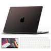 Ultra-thin Super Crystal Case Combo | MacBook Pro 16 inch A2485 M1 2021 A2780 M2 A2991 M3 2023 A3403, A3186 M4 2024 Hard Shell Case with Keyboard Cover & Screen Protector | Black