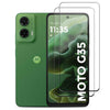 (2 Pack) Screen Protector for Motorola Moto G35 | HD Clear Tempered Glass