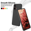 Silicone Case for Motorola Moto G35 | Full Body Silky Soft Touch Shockproof Cover Black