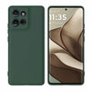 Silicone Case for Motorola Moto G75 | Full Body Silky Soft Touch Shockproof Cover Green