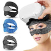 (Pack of 3) VR Eye Mask Cover Breathable Sweat Band for Meta Quest 3/3S, Pico 4, Oculus Quest2 Accessories- Multicolor