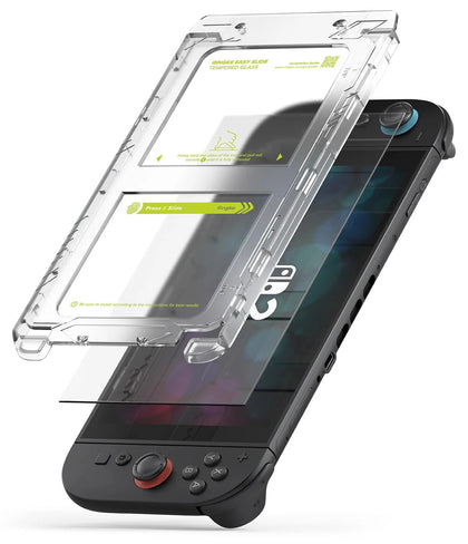 Nintendo Switch 2 Easy Slide Tempered Glass [Super Easy to Install] Screen Protector |2 Pack