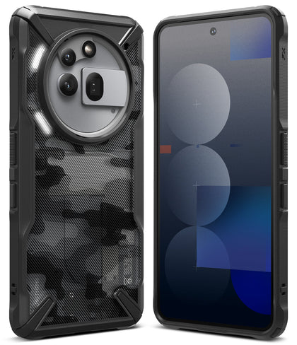 Nothing Phone 3a Pro Case Cover | Fusion-X Series | Camo Black