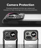 Nothing Phone (4a) Pro Case Cover | Fusion X Series | Black