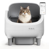 Self Cleaning Cat Litter Box, Open Top Design, Smart App Controlled, Automatic Litter Box for Multiple Cats |Quiet Operation, Odor-Free Waste Disposal includes Trash Bags