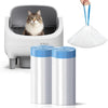 Drawstring Cat Litter Box Liners | Self-Cleaning Cat Litter Box | Pack of 2