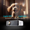 Mini Projector | 3300 Lumens Native Res 1280x720P | Including 100 Inch Projector Screen | Supports 1080P Video Projector | Included 100inch Projector Screen