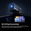 WP100 Mini Android Projector | Native 1080P Supports 4K| Dual Band WiFi and Bluetooth 5.0| Auto Focus & Keystone| Home theater video Projector